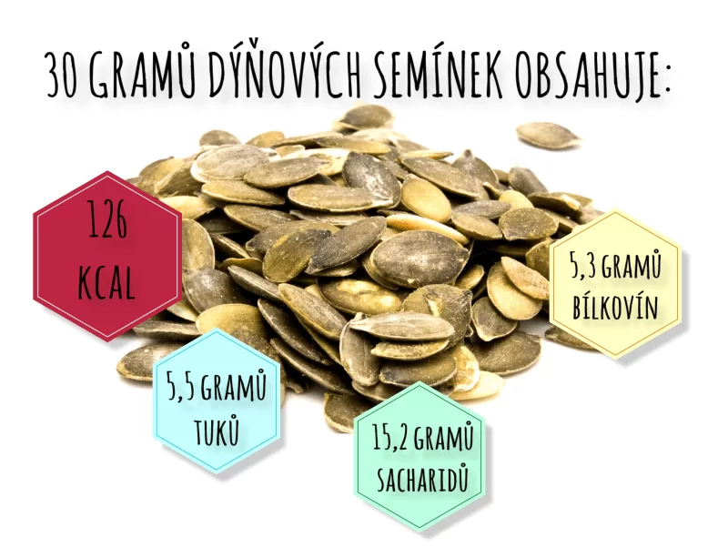 Dýňová semínka velká síla v malém balení Co obsahují dýňová semínka