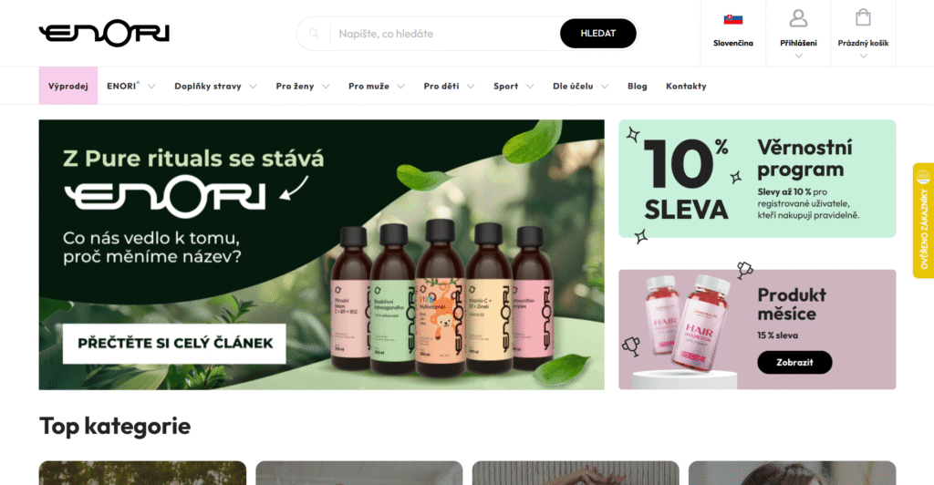 e shop enori