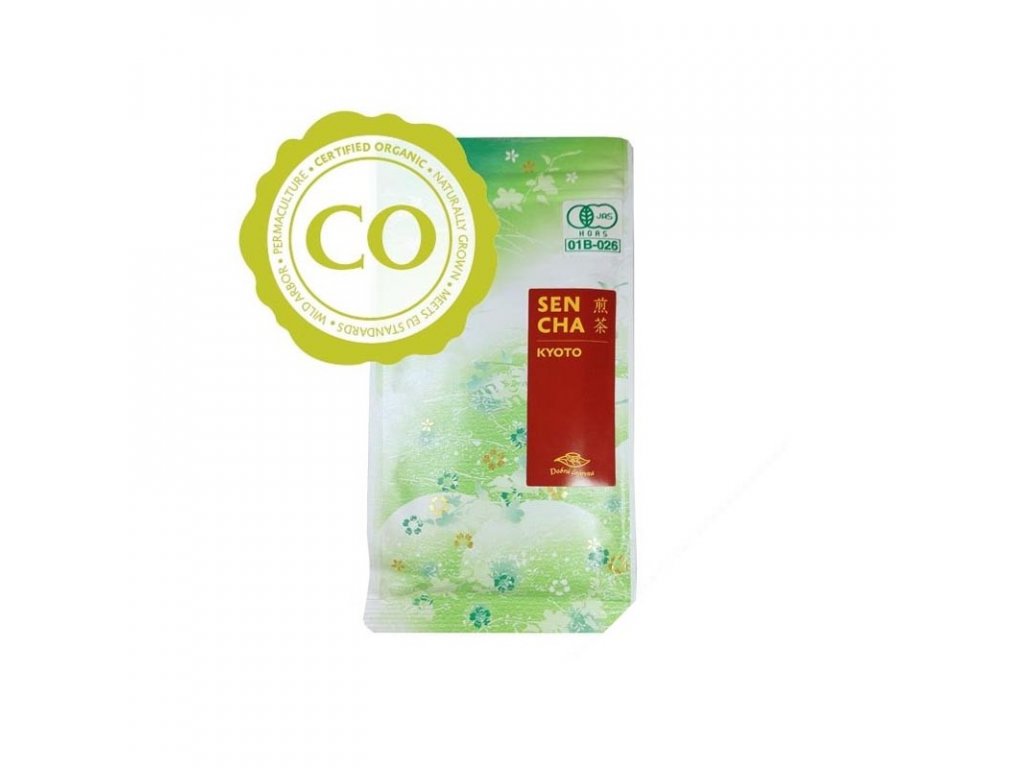 Pravý japonský zelený čaj SENCHA KYOTO nejvyšší kvality, 50 g - BIO