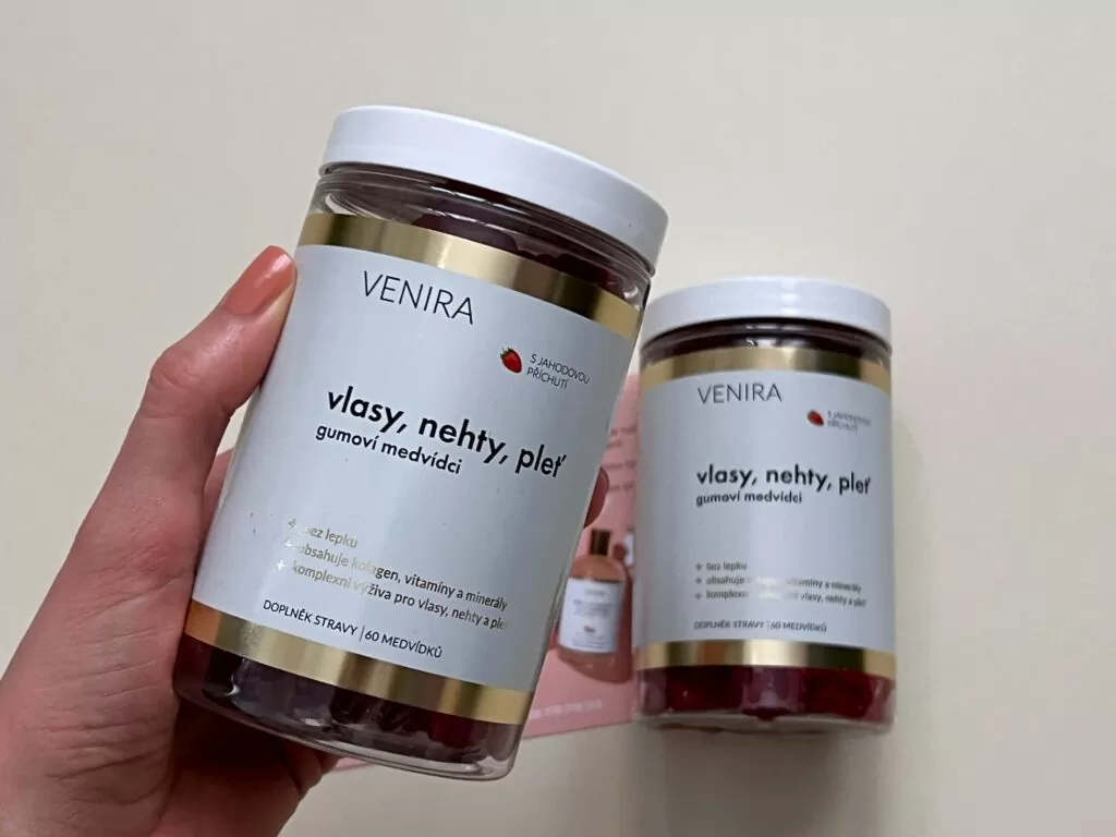 Venira gumoví medvídci: Recenze na komplexní výživu pro vlasy, nehty a pleť medvidci venira recenze