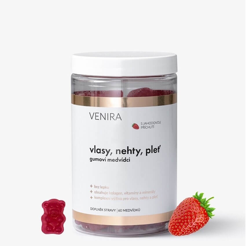 Venira medvídci pro vlasy, nehty a pleť
