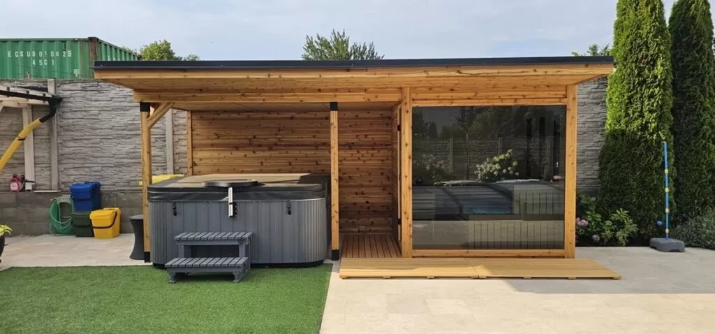 Infrasauna na zahradě