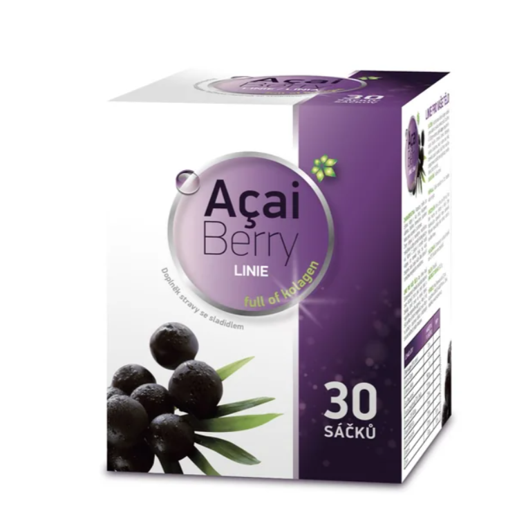Acai bowl: Recepty, které přinesou kousek Brazílie do vaší kuchyně Biomedica Acai Berry Linie full of kolagen 30 sáčků