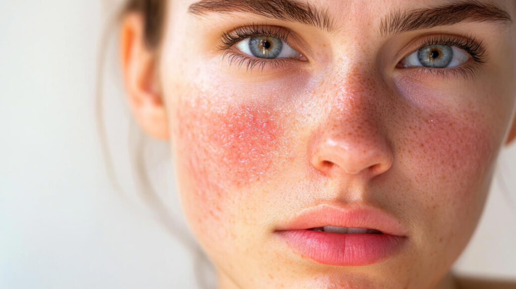 Křehké cévky na obličeji (Kuperóza): když pleť začíná „prosvítat“ rosacea